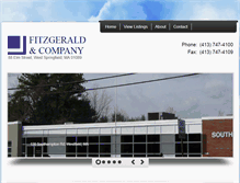 Tablet Screenshot of fitzgeraldco.com